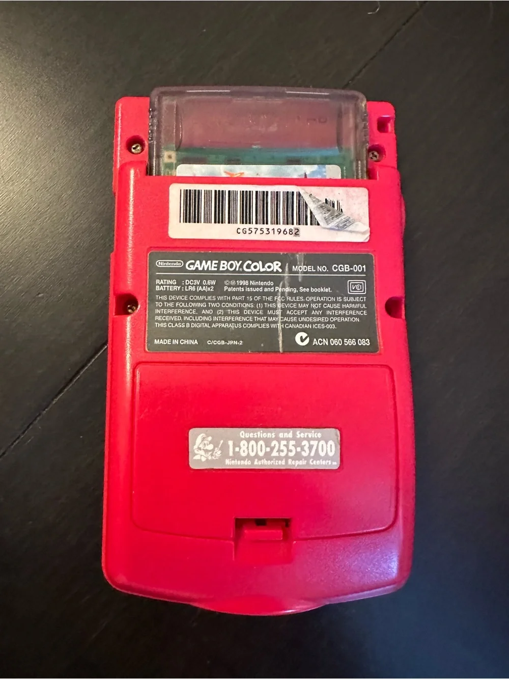 Nintendo Game Boy Color - pink